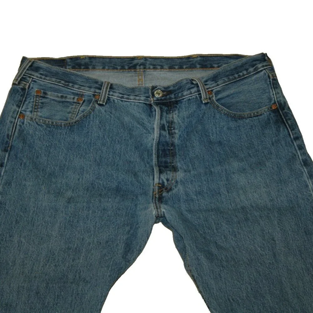 Levi's 501 Jeans Men's 38x32 Straight Red Tag Denim